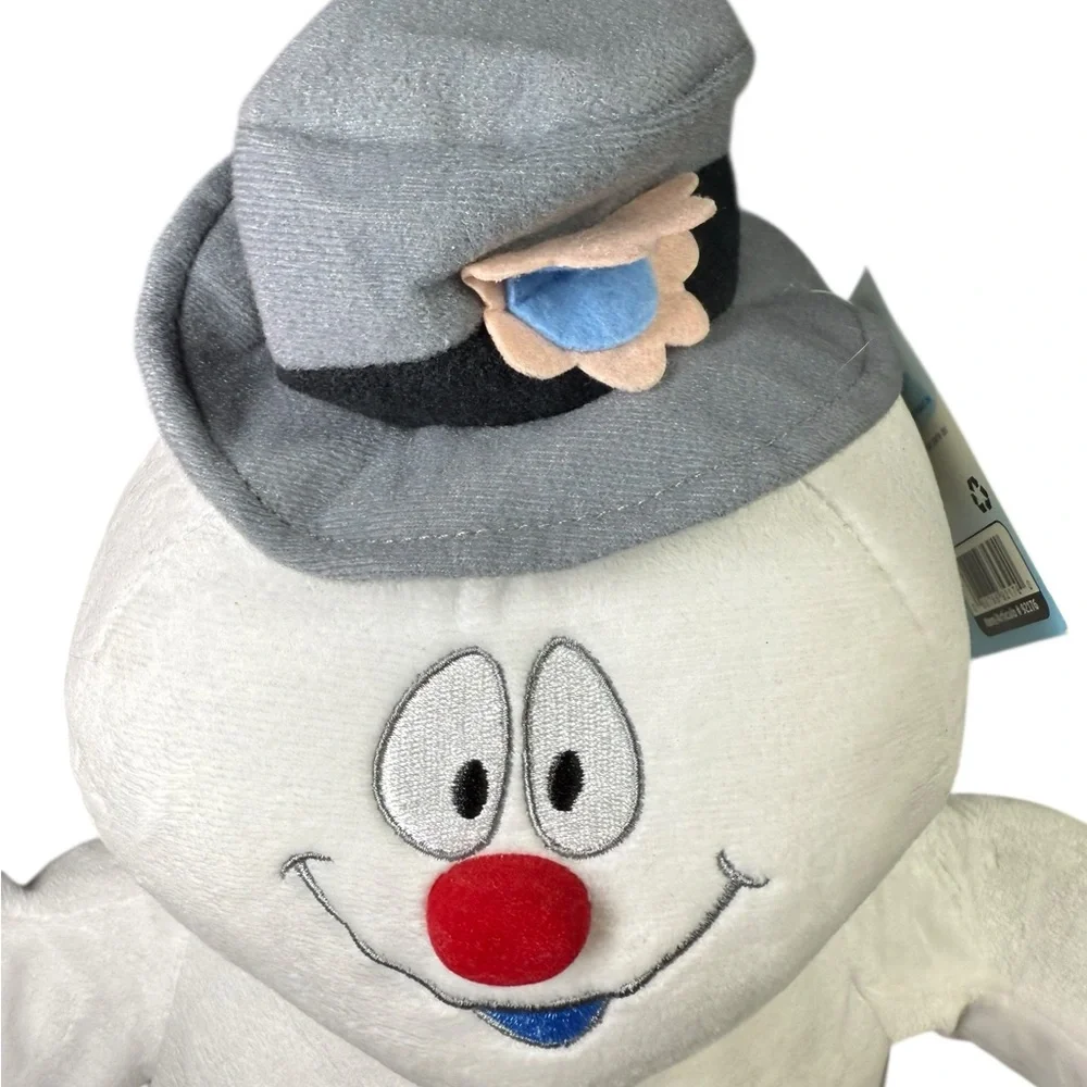 Gemmy Frosty the snow man standing plush holiday display Warner bros‎ 2013